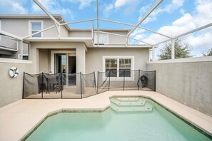 Pool - EV_910 - 5 Bed 4 Bath Townhome with Kids Bedroom, Screened-in Private Pool (Davenport)
