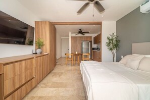 1 bedroom, free WiFi, bed sheets - Lux Studio w/ Private Balcony, Rooftop Pool, Gym (Tulum)