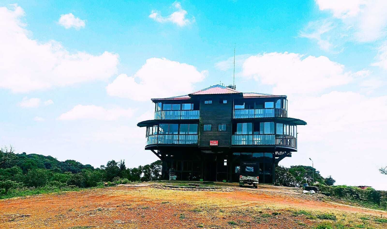 Majoituspaikan julkisivu