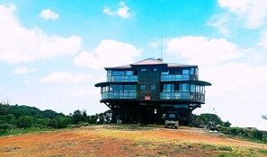 Façade de l’hébergement