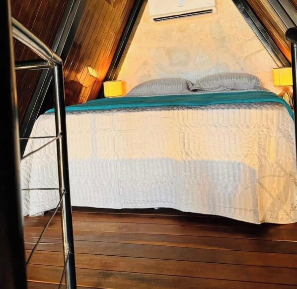 2 dormitorios, escritorio, wifi gratis y ropa de cama