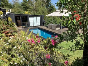 Pool -  Magic loft in nature with fast optic fiver and private Pool and hot tub  (Pucón)