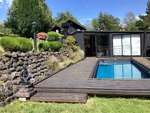 Pool -  Magic loft in nature with fast optic fiver and private Pool and hot tub  (Pucón)
