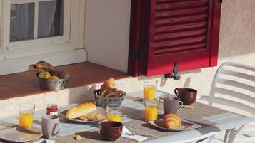 Appartement Exclusif, 2 chambres, vue mer (A Rossa 3) | Terrasse/Patio