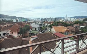 Vue depuis le balcon