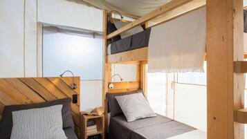 Tent | 2 bedrooms, individually furnished, bed sheets