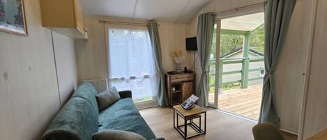 Télévision, table de tennis de table