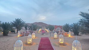 Living area - Adrar Luxury Camp (Rissani)
