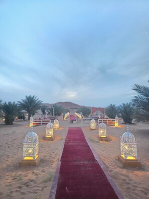 Living area - Adrar Luxury Camp (Rissani)