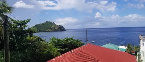 Uitzicht vanuit accommodatie