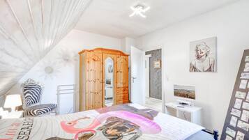 2 Schlafzimmer, kostenloses WLAN, Bettwäsche