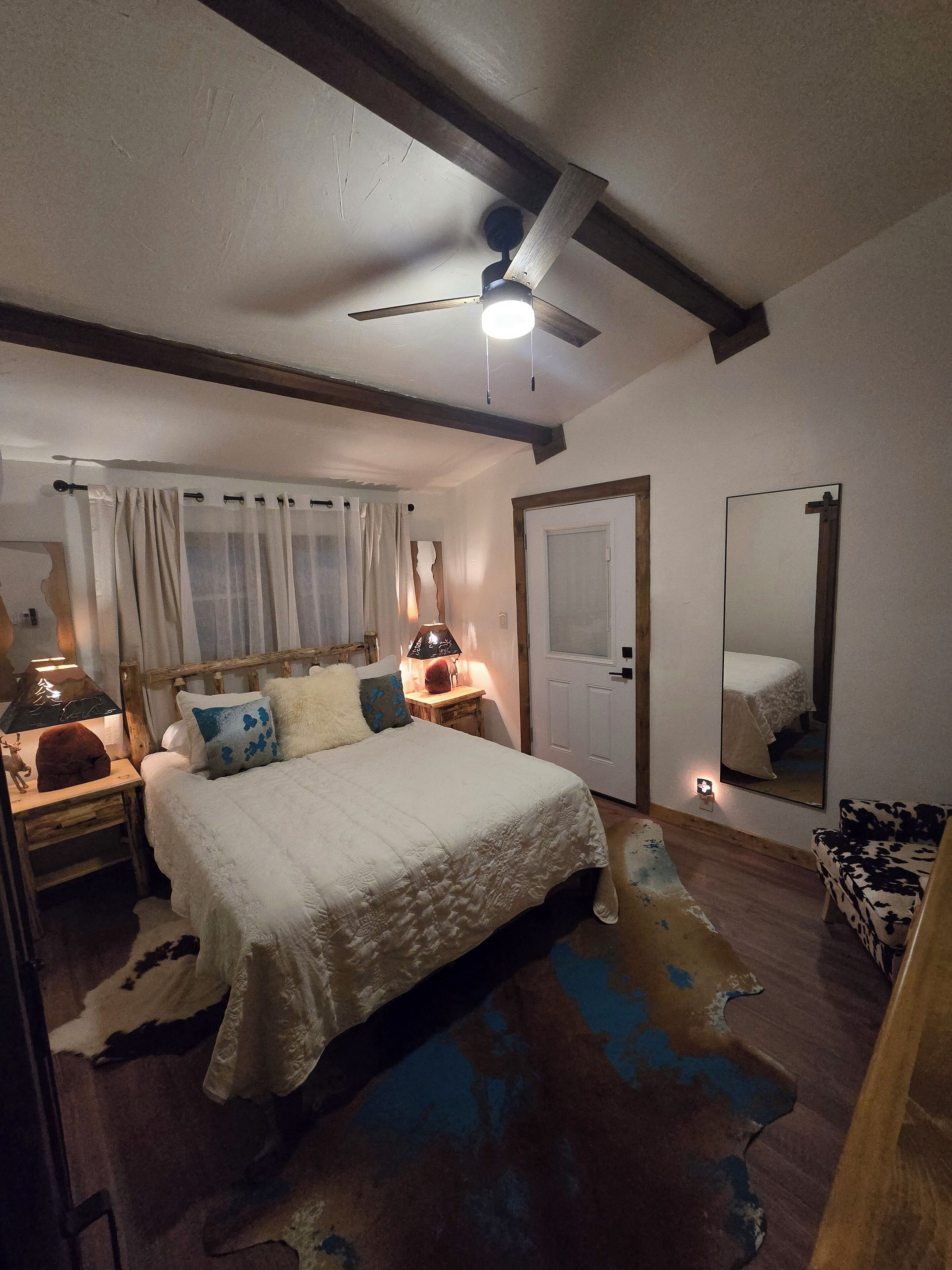 2 bedrooms, iron/ironing board, travel crib, WiFi