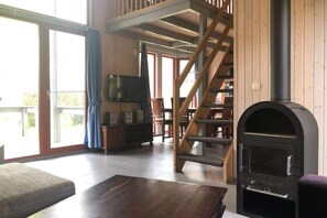 Deluxe House, 3 Bedrooms | Living room - Ferienpark Mirow in Granzow (Mirow)