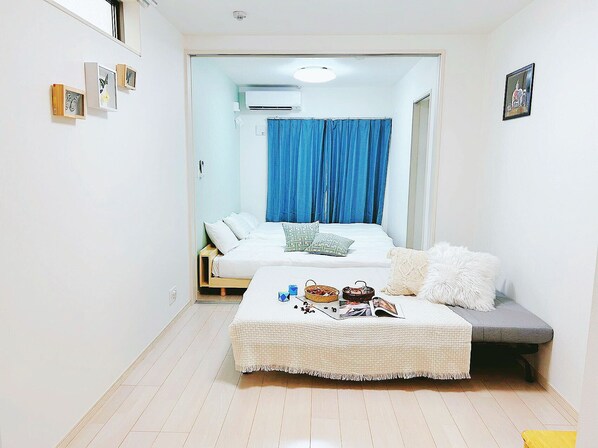 1 makuuhuone, ilmainen Wi-Fi, vuodevaatteet