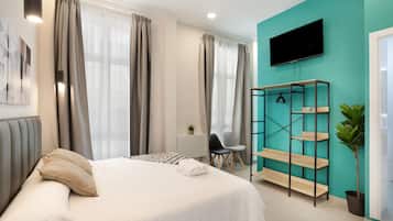 1 bedroom, iron/ironing board, free WiFi, bed sheets