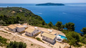 Exterior - Villa 'Amfitriti' with Sea View, Wi-Fi and Air Conditioning (Paxos)