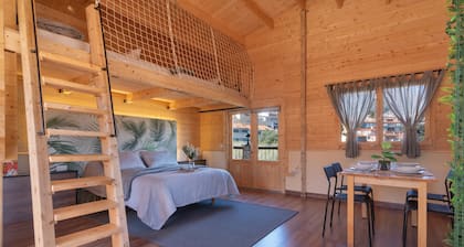 'La Cabaña El Refugio De Las Vegas' with Mountain View, Wi-Fi and Air Conditioning