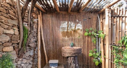 La Cabaña El Refugio De Las Vegas' avec vue sur la montagne, Wi-Fi et climatisation