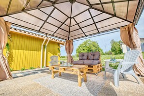 Opções para refeição ao ar livre