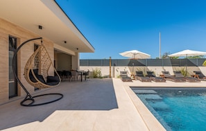 Beheizter Pool