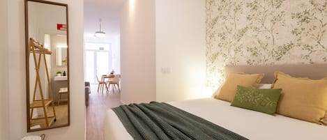 1 sovrum, strykjärn/strykbräda, gratis wi-fi och sängkläder