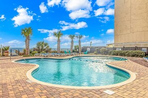 Indoor pool - Two Private Studios- Booked Together- Ideal for Groups- Palace 2101 and 2102 (Myrtle Beach)