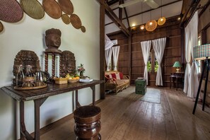 Two-Bedroom Suite | Living area - PHUM KHMER LODGE (Siem Reap)