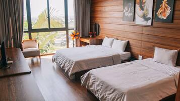 Familienzimmer, Gartenblick