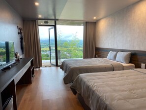 Family Studio, Garden View | Minibar, desk, blackout drapes, free WiFi - Dragonfly Hotel Nghia Lo - Free Sauna & Onsen (Nghia Lo)