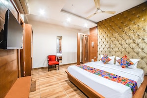 Habitación ejecutiva | Sábanas de algodón egipcio y ropa de cama de alta calidad 