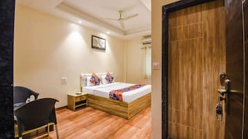 Lakens van Egyptisch katoen, luxe beddengoed, een kluis op de kamer