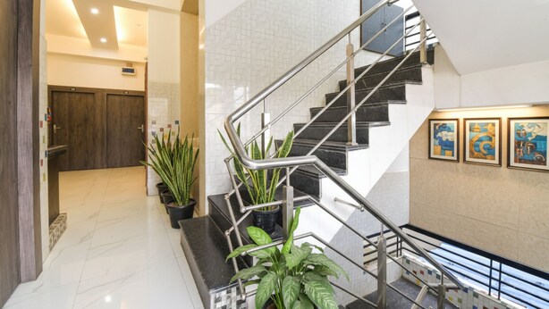 Staircase - FabHotel Soni Palace - Ujjain Railway Station (Ujjain)
