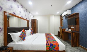 Rom – premium | Sengetøy i egyptisk bomull, sengetøy av topp kvalitet og safe på rommet