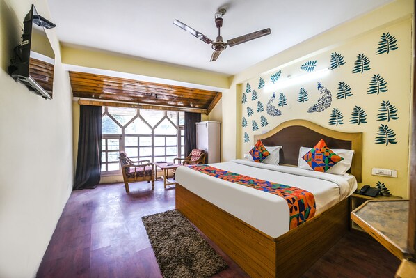 Familiekamer | Lakens van Egyptisch katoen, luxe beddengoed, een kluis op de kamer