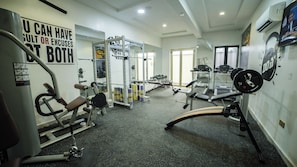 Fitnessbereich