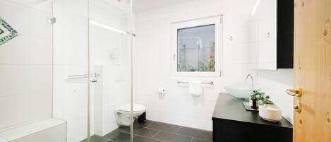 Doccia, asciugacapelli, asciugamani