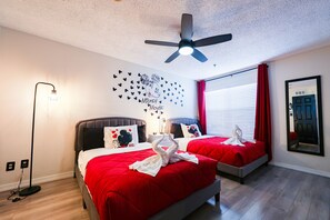 1 bedroom, in-room safe, iron/ironing board, travel cot