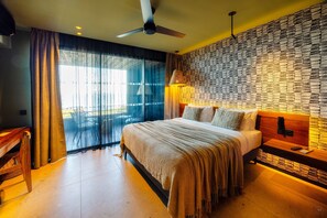 Chambre Deluxe Savane | Safe på rommet, blendingsgardiner og wi-fi (inkludert)