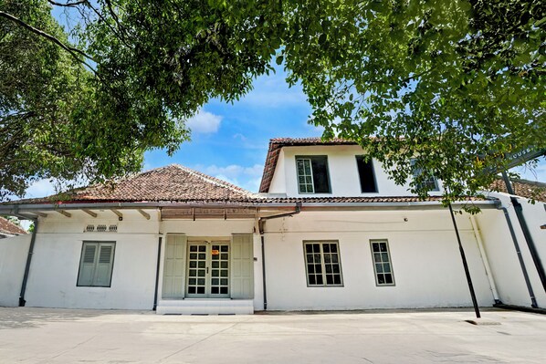 Façade de l’hébergement