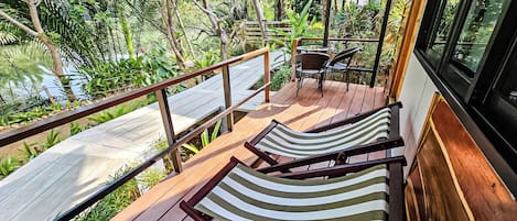 Standard Bungalow, Balcony, River View | 1 bedroom, free WiFi