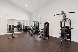 Fitness facility - 55+ Neighborhood Retreat, Snow Bird vacay, Amenities Galore, World Golf Village (St. Augustine)