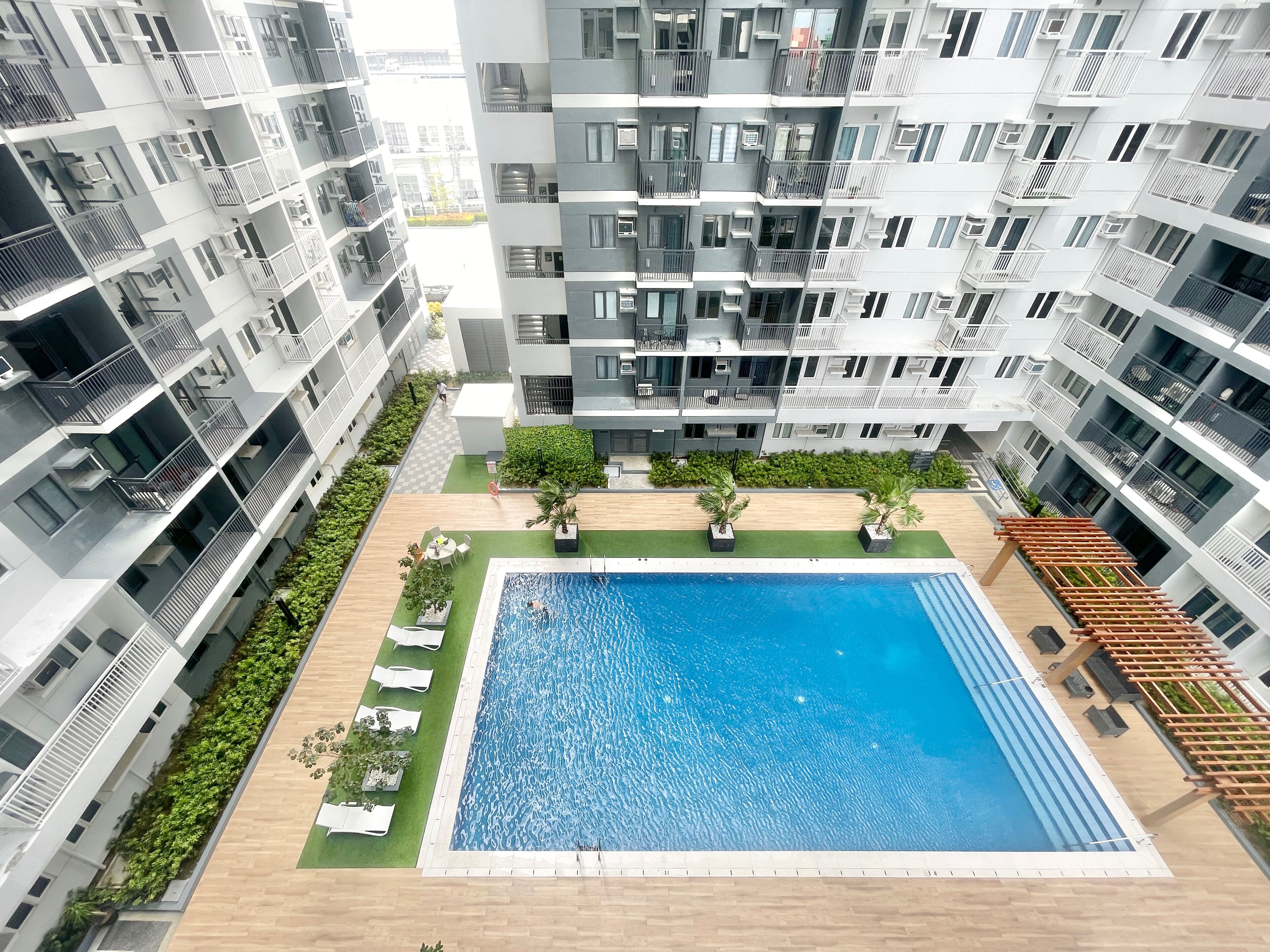 標準開放式客房, 露台, 池畔 | 陽台景觀