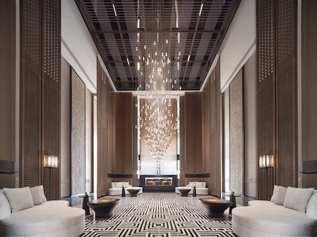 Sala de estar en el lobby