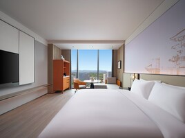 Down comforters, minibar, in-room safe, desk