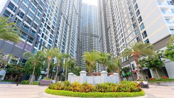 Voorkant van accommodatie