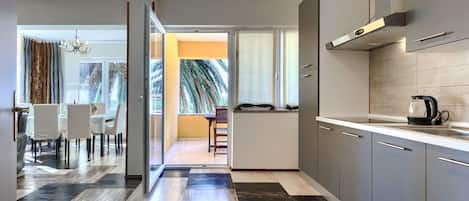 Microwave, oven, dishwasher