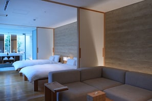Luxury Villa, 1 Bedroom, Non Smoking | 1 bedroom, down comforters, free minibar, in-room safe - Jyu KyotoOgawasyouyaku VILLA (Kyoto)