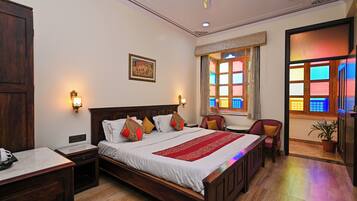 Deluxe Double Room | Memory foam beds, minibar, desk, laptop workspace