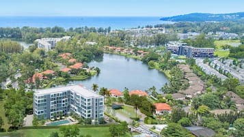 Pemandangan dari properti