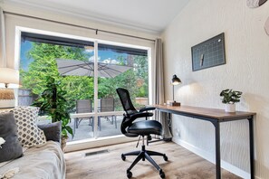 TV connectée, cheminée